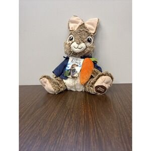 Peter Rabbit Plush 12" Stuffed Bunny w Carrot Jacket Dan Dee New w Tag